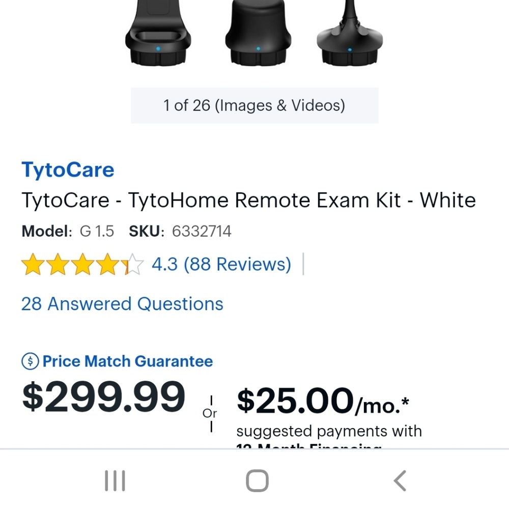 Tyto care exam kit